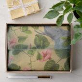 Vintager Blütenelephant Seidenpapier (Geschenk)