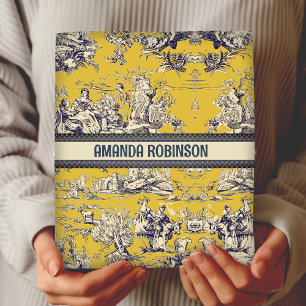 Vintager Blütengelber Schornstein Geschenkpapier Set