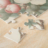 Vintager Blütenschmetterling Puzzle (Seite)