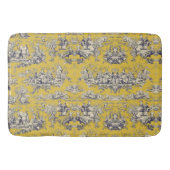 Vintager Blütensee Badematte (Vorderseite)