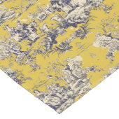 Vintager Blütensee Kurzer Tischläufer (Ecke)