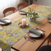 Vintager Blütensee Kurzer Tischläufer