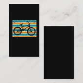 Vintager BMX-Radrennrad-Lüfter Visitenkarte (Vorne/Hinten)