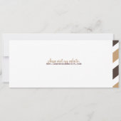 Vintager Boarding Einladung (Rückseite)