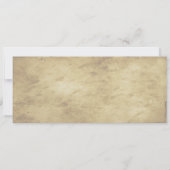 Vintager Boarding Pass | SAVE THE DATE (Rückseite)