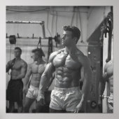 Vintager Bodybuilder 2 Poster (Vorne)