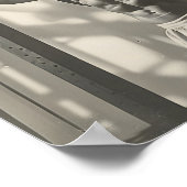 Vintager Bodybuilder 3 Poster (Ecke)