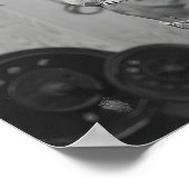 Vintager Bodybuilder 5 Poster (Ecke)