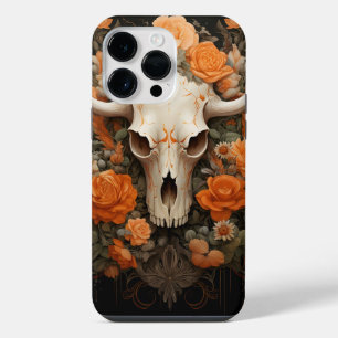 Vintager Bohemischer Zuckerhut Blüte iPhone 14 Pro Max Hülle