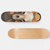 Vintager Bohemischer Zuckerhut Blüte Skateboard (Horizontal)