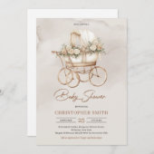 Vintager Boho Einladung (Vorne/Hinten)