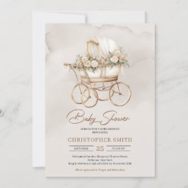 Vintager Boho Einladung