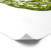 Vintager Botanischer Blattdruck Poster (Ecke)