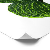 Vintager Botanischer Blattdruck Poster (Ecke)