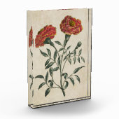 Vintager Botanischer Blumenstrauß Fotoblock (Links)