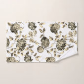 Vintager botanischer Blütenzwerg Badhandtuch Set (Handtuch)