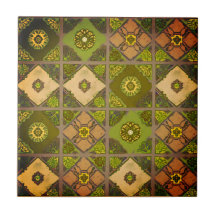 Vintager botanischer Charme Erdgeschmack