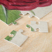 Vintager botanischer Comte de Falloux Rose Puzzle (Seite)