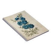 Vintager Botanischer Doppelspur Notizblock (Rechte Seite)
