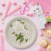 Vintager botanischer Garten Pappteller (Party)