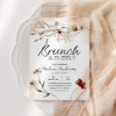 Vintager Botanischer kleiner Blumenbrunch