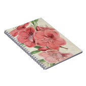 Vintager botanischer Magnet Azalea Notizblock (Rechte Seite)