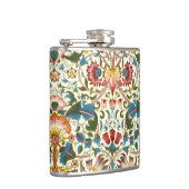 Vintager botanischer Morris Entwurf Flachmann (Rechts)