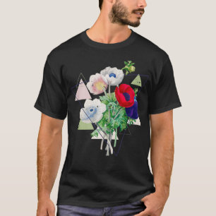 Vintager botanischer schöner Blume Power T-Shirt