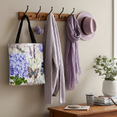 Vintager botanischer Totbeutel Tasche