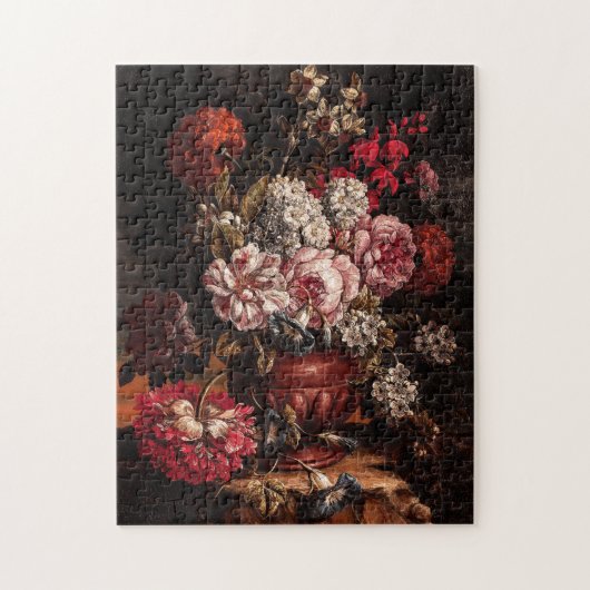 Vintager Bouquet von Blume Puzzle (Vertikal)