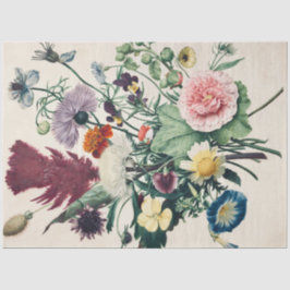Vintager Bouquet von Blume Seidenpapier