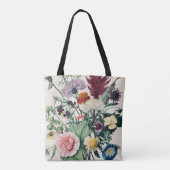 Vintager Bouquet von Blume Tasche (Rückseite)
