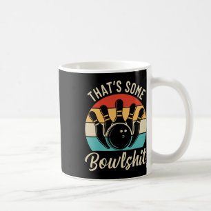Vintager Bowling Das ist ein Bowl Retro Team Bowle Kaffeetasse