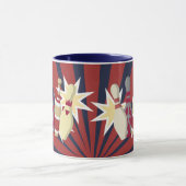 Vintager Bowling Themed Tasse (Zentrum)