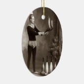 Vintager Brandbrecher Keramik Ornament (Rechts)