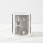 Vintager Brandbrecher Mattglastasse (Mittel)