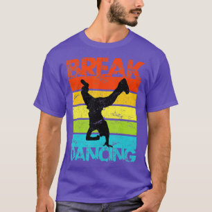 Vintager Breakdance Bboy Break Tanz T-Shirt