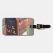 Vintager Briefkasten Gepäckanhänger (Vorderseite horizontal)