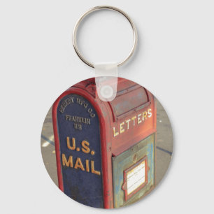 Vintager Briefkasten Schlüsselanhänger