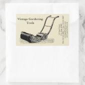 VINTAGER britischer Rasenmäher Corporate R Sticker (Tasche)