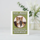 Vintager britischer Suffragette Cat and Mouse Act Postkarte (Stehend Vorderseite)