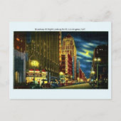 Vintager Broadway Los Angeles Postcard Postkarte (Vorderseite)
