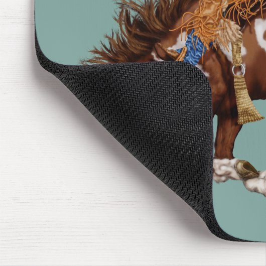 Vintager Broncofahrer Mousepad (Ecke)