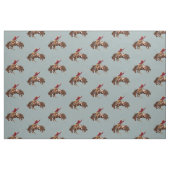 Vintager Broncofahrer Stoff (Fat Quarter (45,7 x 55,9 cm))