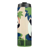 Vintager "Brookfield Zoo"-Trommel Thermosbecher (Vorderseite)