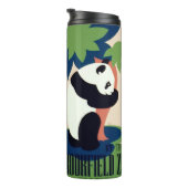 Vintager "Brookfield Zoo"-Trommel Thermosbecher (Nach rechts gedreht)