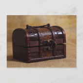 Vintager Brustkasten Postkarte (Vorderseite)