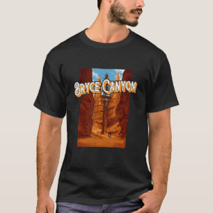 Vintager Bryce Canyon Utah Nationalpark Tourist so T-Shirt
