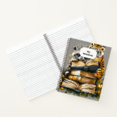Vintager Buchclub Notizblock (Innenseite)