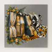 Vintager Buchclub Puzzle (Horizontal)